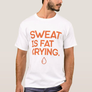 Sötsaker är tjock gråtande t shirt