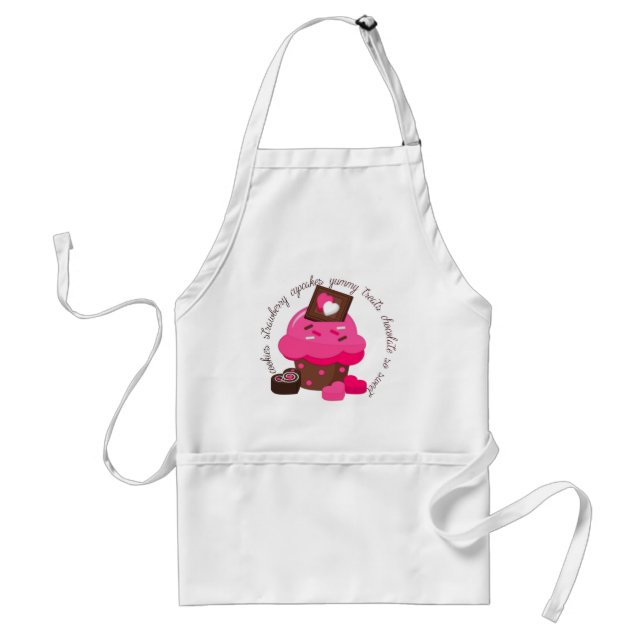 Sötsaker av alla slag - Apron, standard Förkläde (Framsidan)
