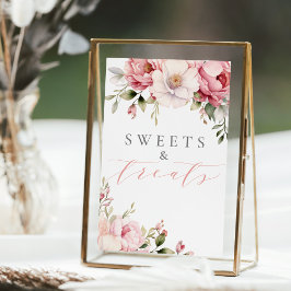 Sötsaker Behandlar Elegantens Rosa Blommigt Babysk