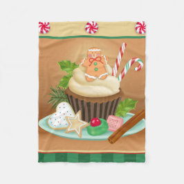 Sötsaker för julfilt fleecefilt