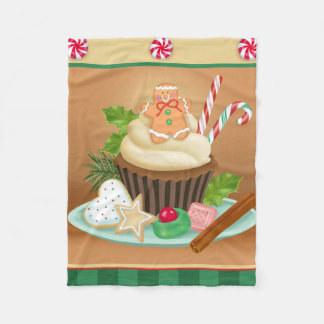 Sötsaker för julfilt fleecefilt