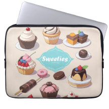 Sötsaker neoprene laptop sleeve