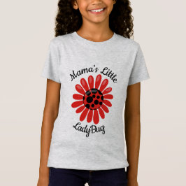 Sötskjordesign för anpassade mamma stegybug-barn t shirt