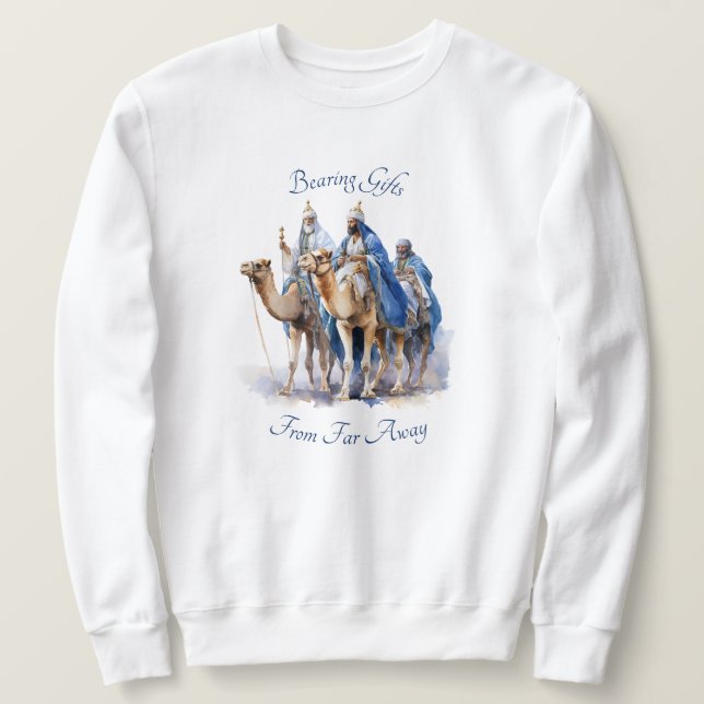 Sötskjorta 5 i den första julserien lång ärmad tröja (Design framsida)