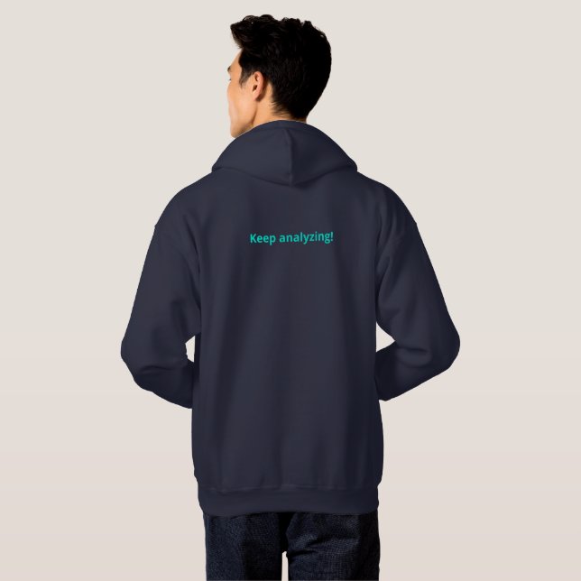 Sötskjorta - analysens effekttimme hoodie (Hel baksida)
