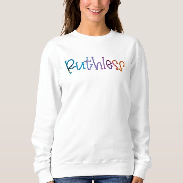 Sötskjorta Basic Sweatshirt T Shirt (Framsida)