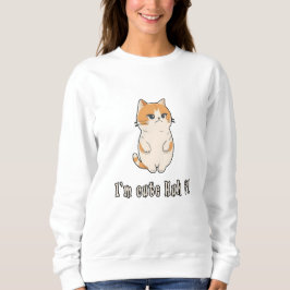 Sötskjorta för Cat Dam i Kattunge T Shirt