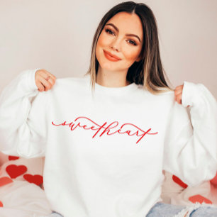 Sötskjorta för Cute Sweatshirts på hjärtans dag T Shirt