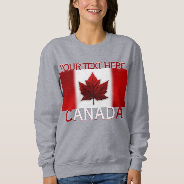 Sötskjorta för kvinnor i Kanada Personalize Canada T Shirt (Framsida)