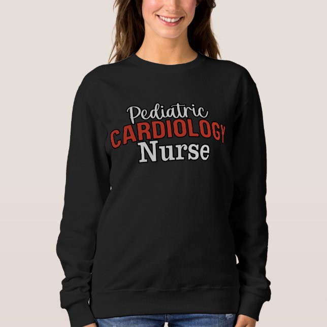 Sötskjorta för pediatrisk kardiologi t shirt (Framsida)