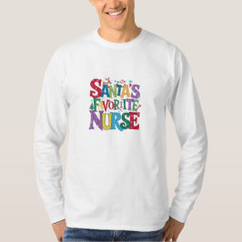 Sötskjorta, Hoodie - Nurse Santa T Shirt