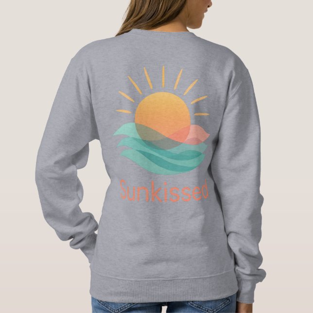 Sötskjorta med sommarkänslor "Sunkissed" T Shirt (Baksida)