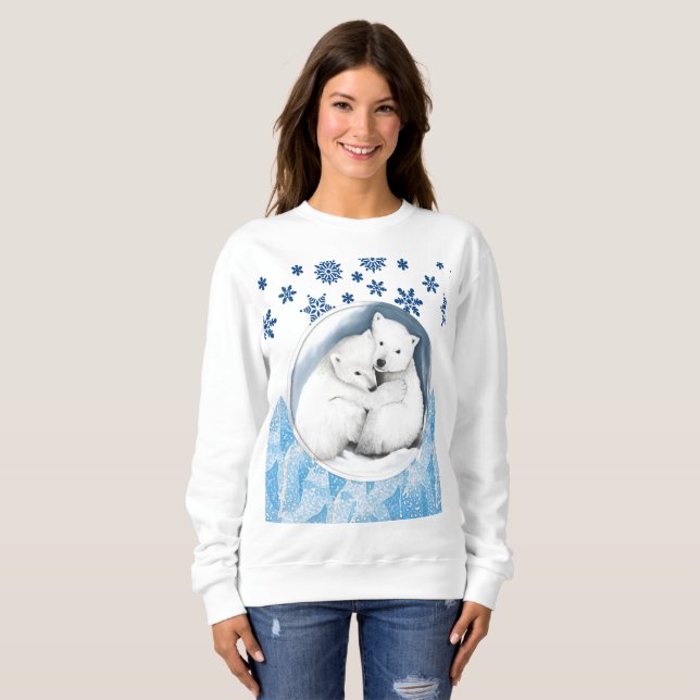 Sötskjorta Polar Bear T Shirt (Hel framsida)