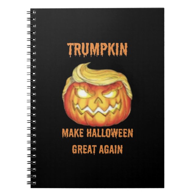Sötskjorta, Trumpkin, Halloween Classic Anteckningsbok (Framsidan)