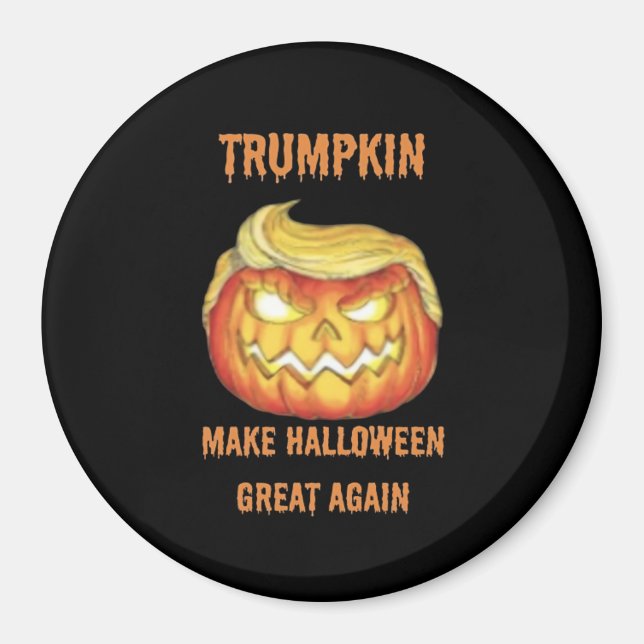 Sötskjorta, Trumpkin, Halloween Classic Magnet (Framsidan)