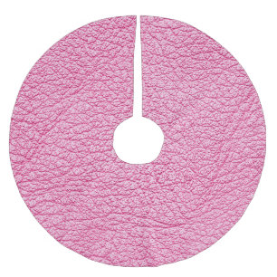 Sötskläder, texturerad rosa. julgransmatta borstad polyester
