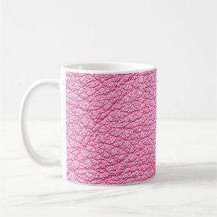 Sötskläder, texturerad rosa. kaffemugg