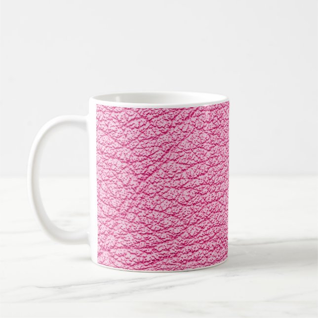Sötskläder, texturerad rosa. kaffemugg (Vänster)