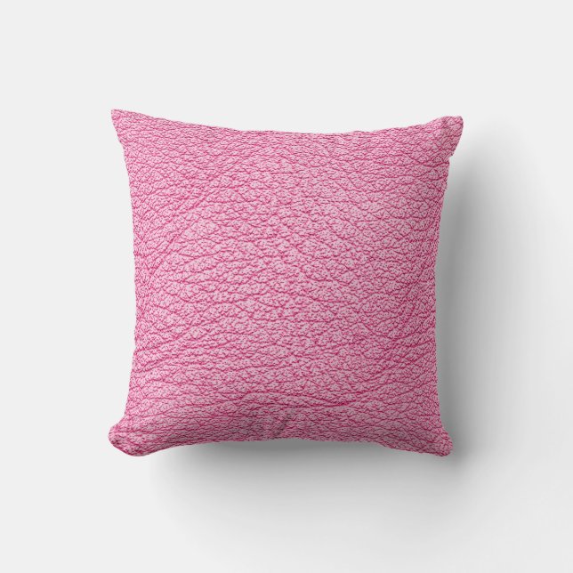 Sötskläder, texturerad rosa. kudde (Framsida)
