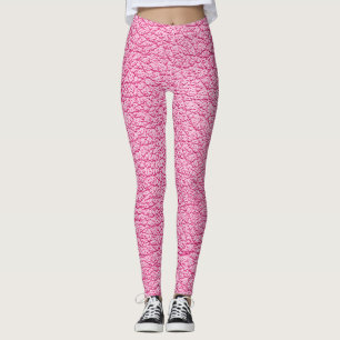 Sötskläder, texturerad rosa. leggings