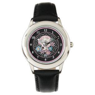 Sötsocker Skull Armbandsur