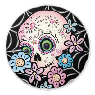 Sötsocker Skull Knopp