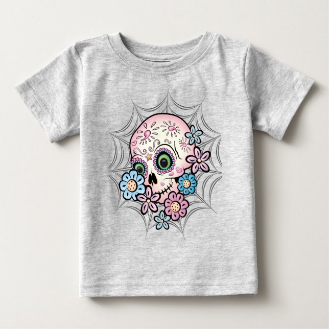 Sötsocker Skull T Shirt (Framsida)