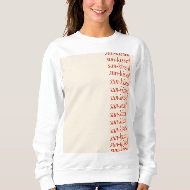 Sötsöt, söt, sol-kyld, sötskjorta t shirt (Framsida)