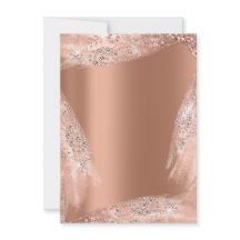 Sött 16:e bröllopsdress rose koppar diamantgnista