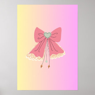 Sött affischdekor poster