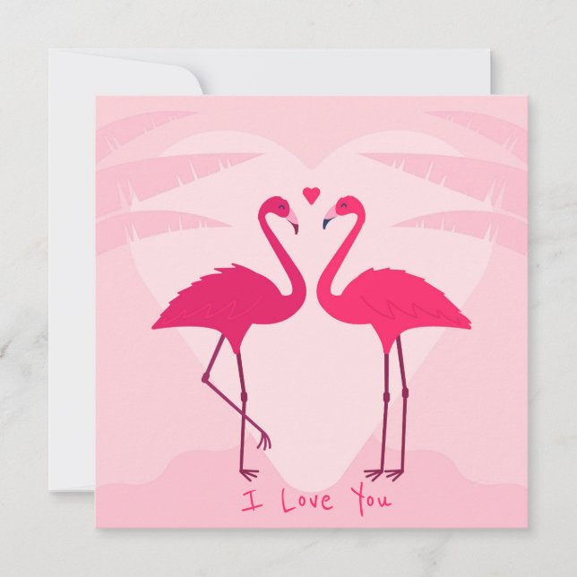 Sött Alla hjärtans dag Julkort (Framsida)