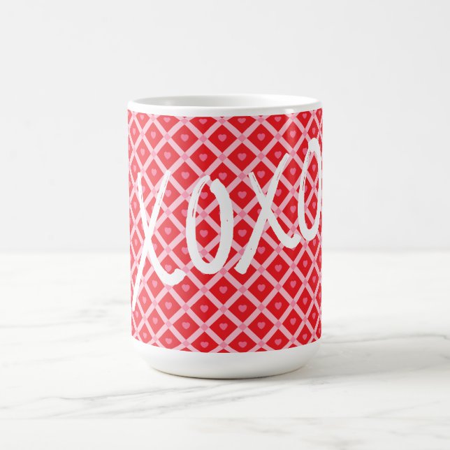 Sött Alla hjärtans dag XOXO Kaffemugg (Center)