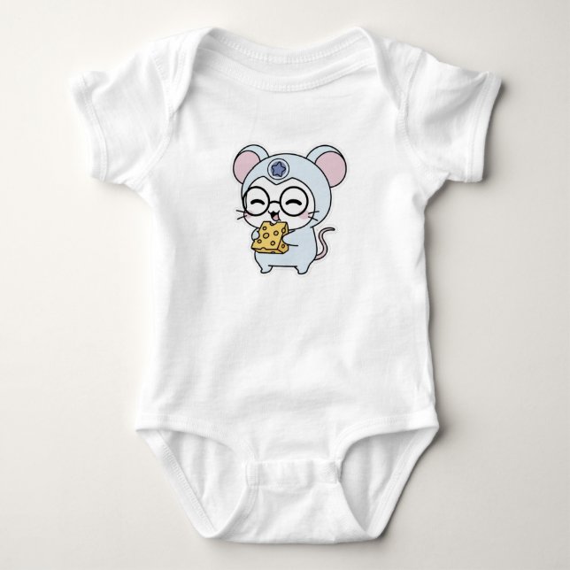Sött älskligt litet mus  t shirt (Framsida)