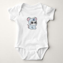 Sött älskligt litet mus t shirt