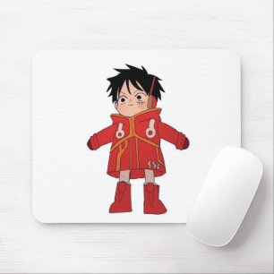 Sött Anime Luffy Karaktär Spelmössa Pad Musmatta