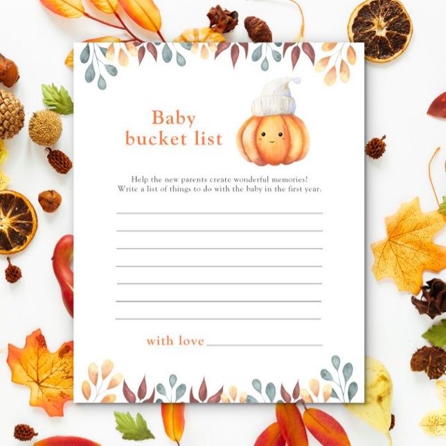 sött ansikte Pumpa - Bebis bucket list (Skapare uppladdad)