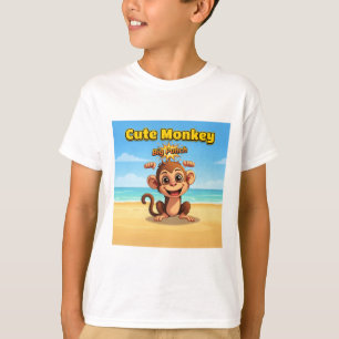sött apmotiv för t-shirt