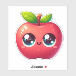 sött äpple klistermärken