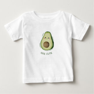 Sött Avokado-Barn 100 Procent Söt Typografi T Shirt