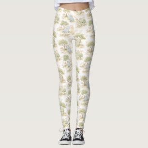 Sött Baby Drak Pastell Skogs Mönster (2) Leggings