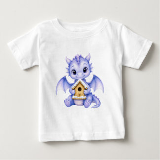Sött Baby Drakhus i Pepparkakor T Shirt