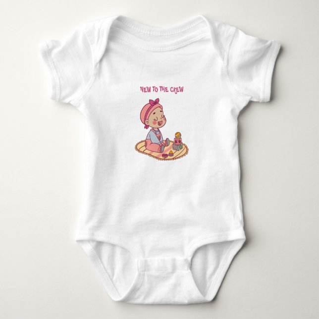 Sött baby-motiv t shirt (Framsida)