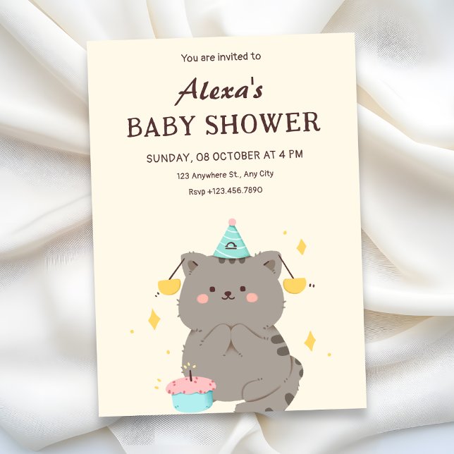 Sött baby shower inbjudningar (Skapare uppladdad)