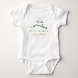 Sött Baby Svetsning - Mjölk Sedan Fackla T Shirt