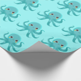 Sött babybläckfisk presentpapper