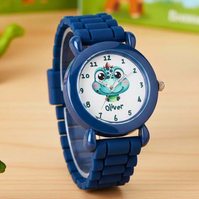 Sött Babydinosaurusansikte Armbandsur (Skapare uppladdad)