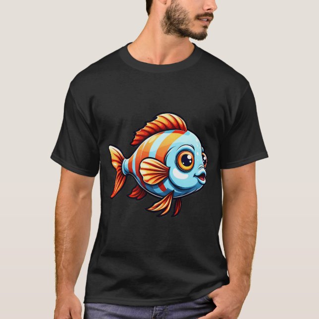 Sött babyfisk t shirt (Framsida)