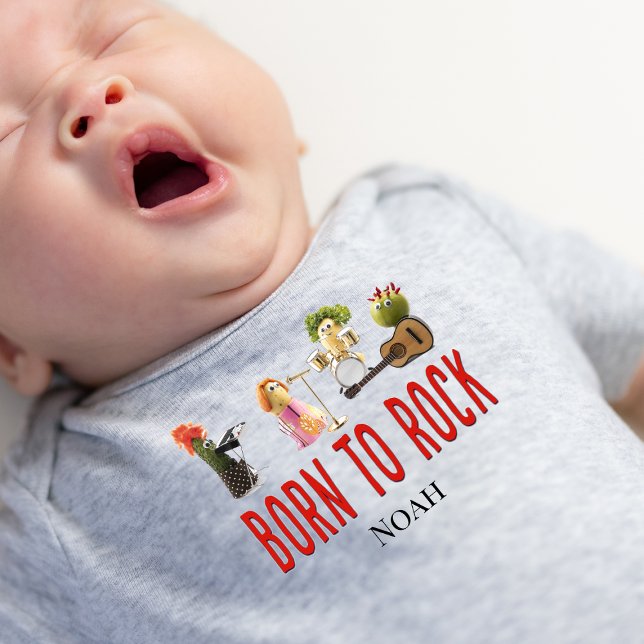 Sött babyspjälsäcke för nyfödd - Coola babyklippor T Shirt (Skapare uppladdad)