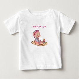 Sött babytema t shirt