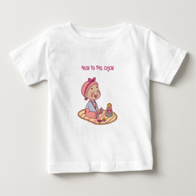 Sött babytema t shirt (Framsida)